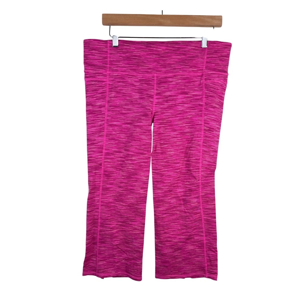 Athleta Cropped Leggings sizeโ XL Pink